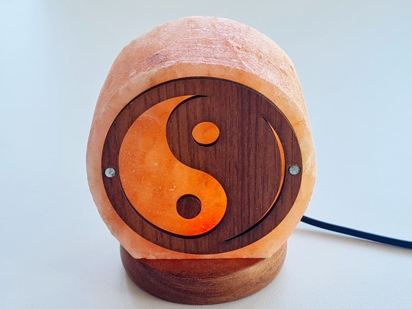 Lampe de sel  1 kg yin yang